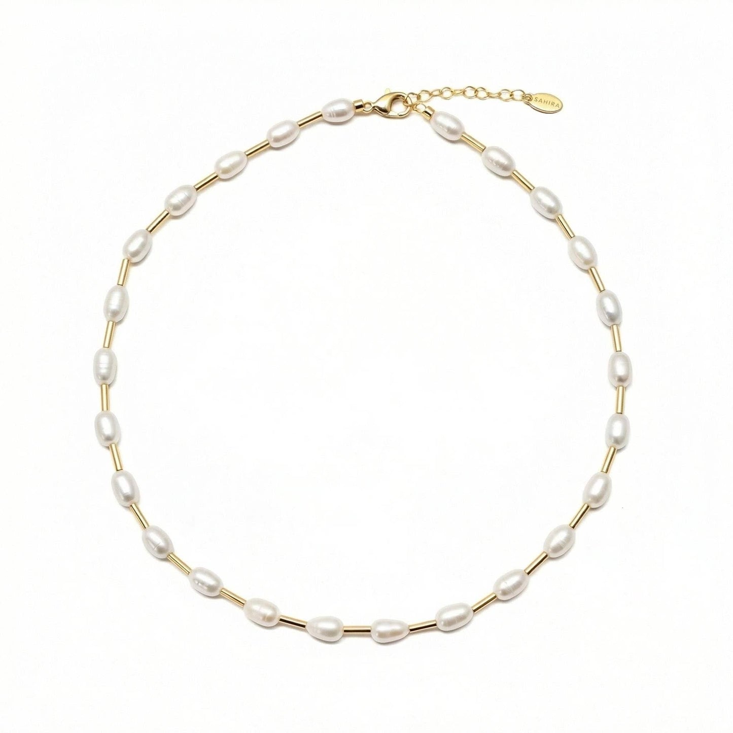 Sahira Jewelry Design - Eliana Pearl Necklace