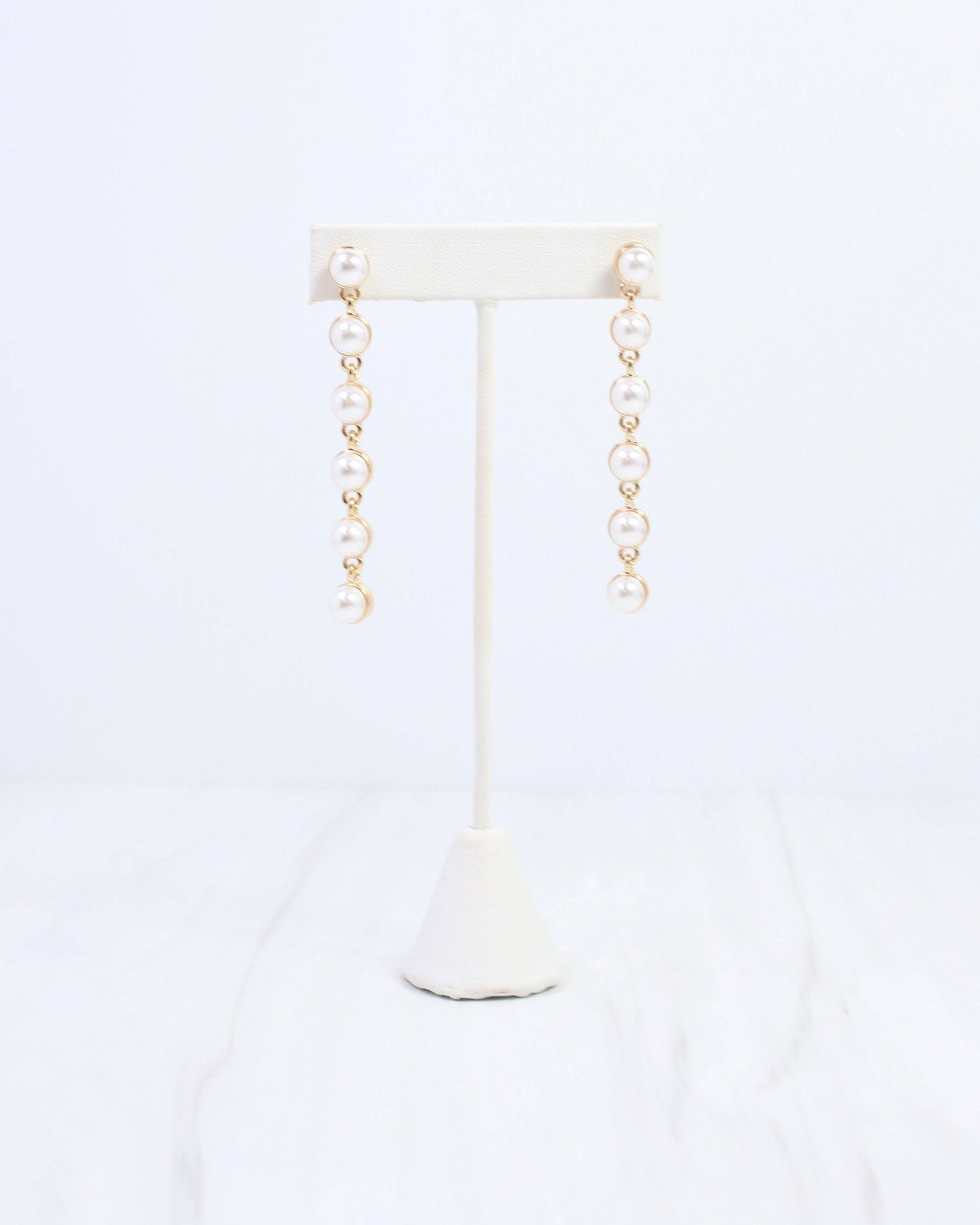 Caroline Hill - Julianne Pearl Dangle Earring Gold