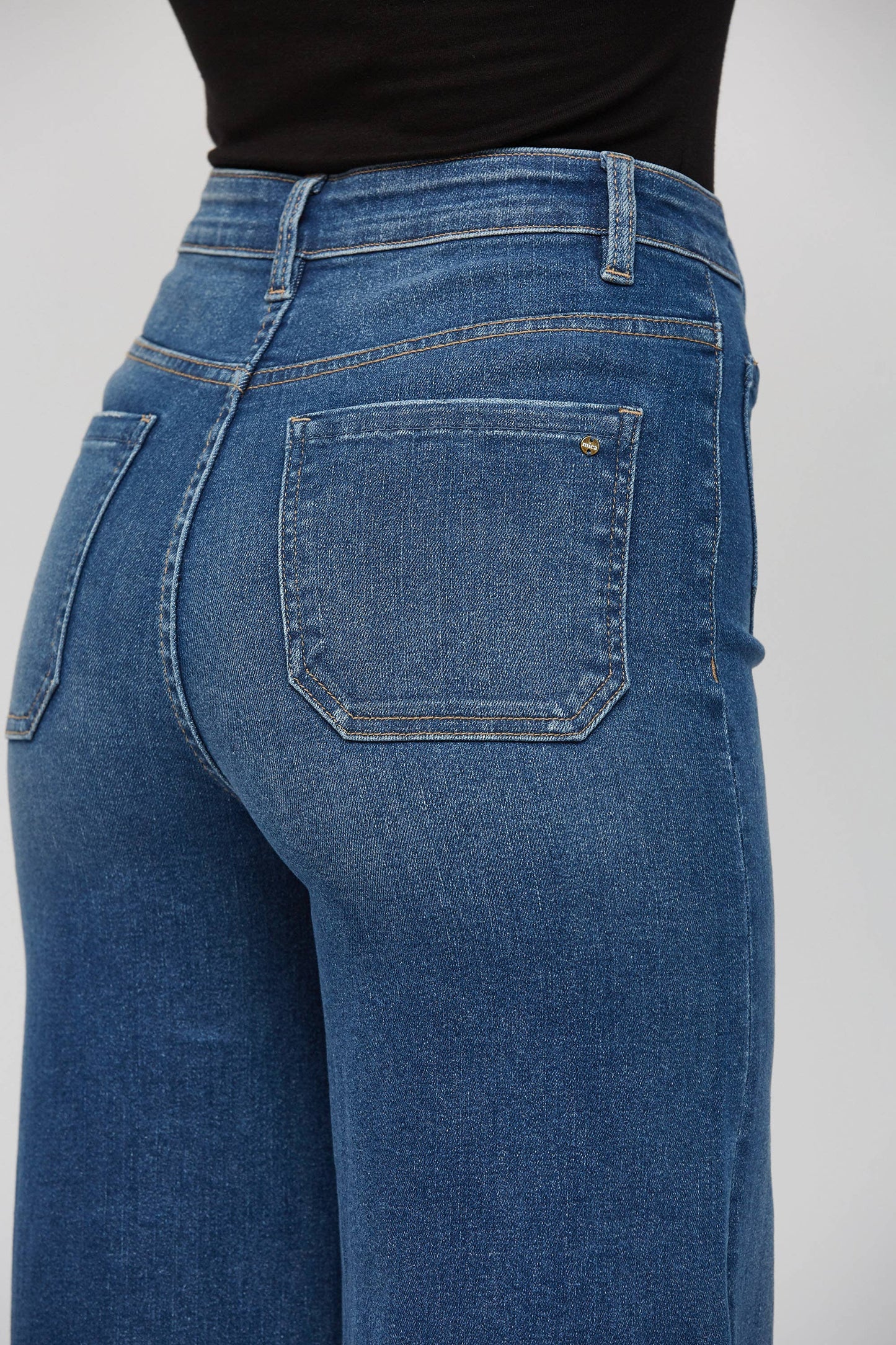FRONT POCKET WIDE LEG LONG