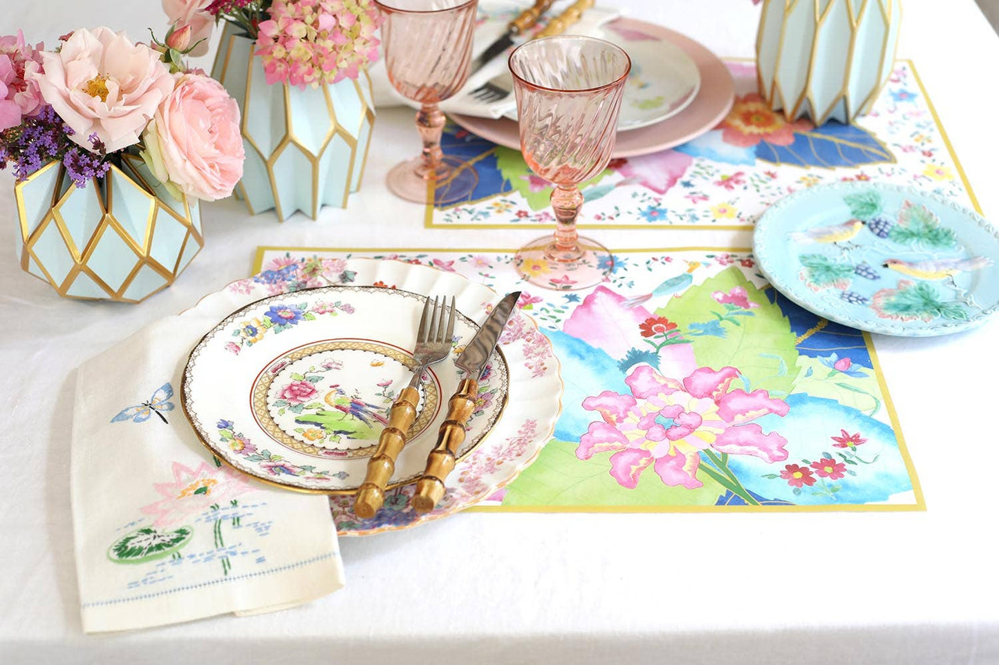 Tobacco Leaf Placemat Pad (Rectangle)