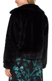 Zip Up Faux Fur Jacket