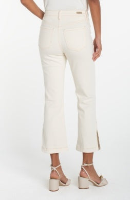 Liverpool Gia Glider Crop Flare Pant