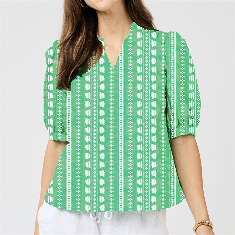 Mary Square Colette Heritage Stitch Top