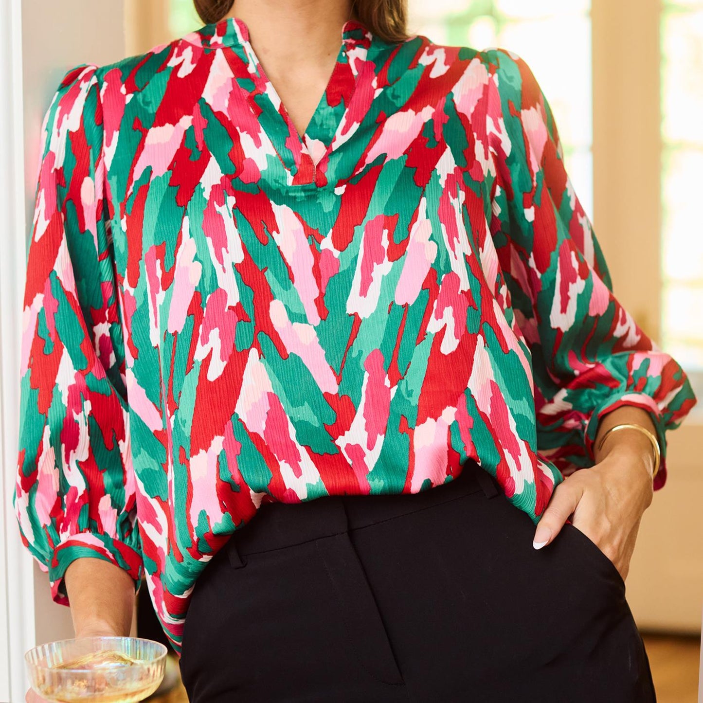 Tamryn with A Twist Top