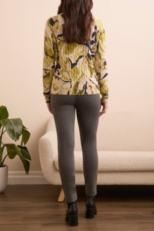 Peridot Crew Neck Sweater