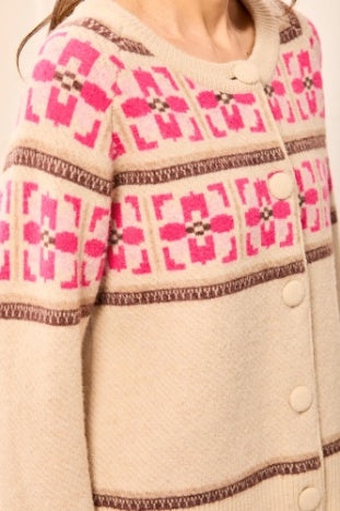 Tribal - Fireside Fair Isle Cardigan
