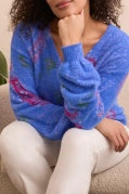 Lapis Front to Back Sweater