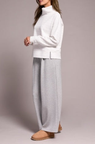 Frostgrey Funnel Neck Top