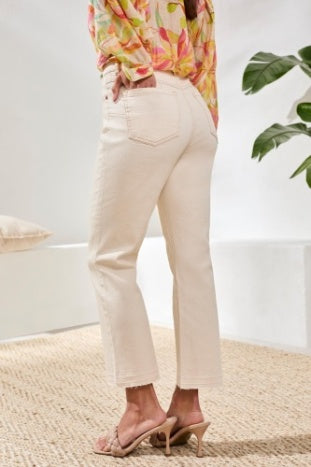 Lychee Micro Flare Crop Jean