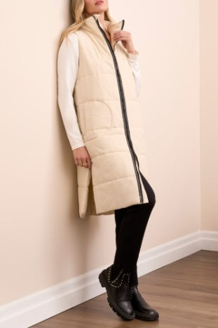 Denver Long Quilted Vest