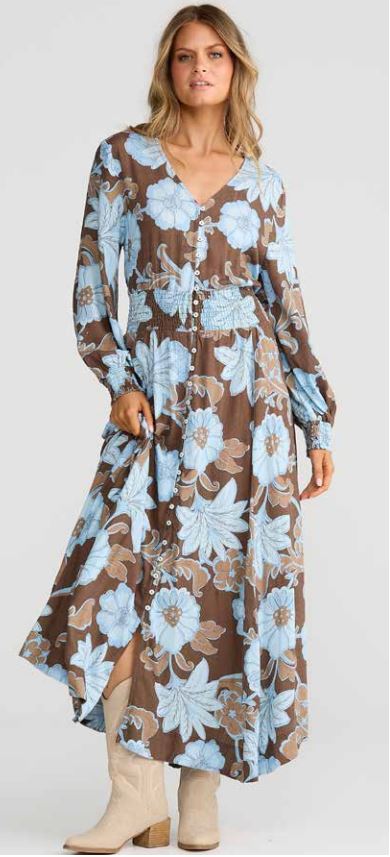 Talisman - Bluebell Meadow Maxi Dress