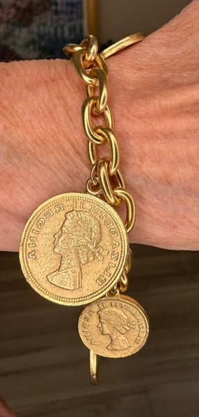 Yoshi Piera Coin Bracelet