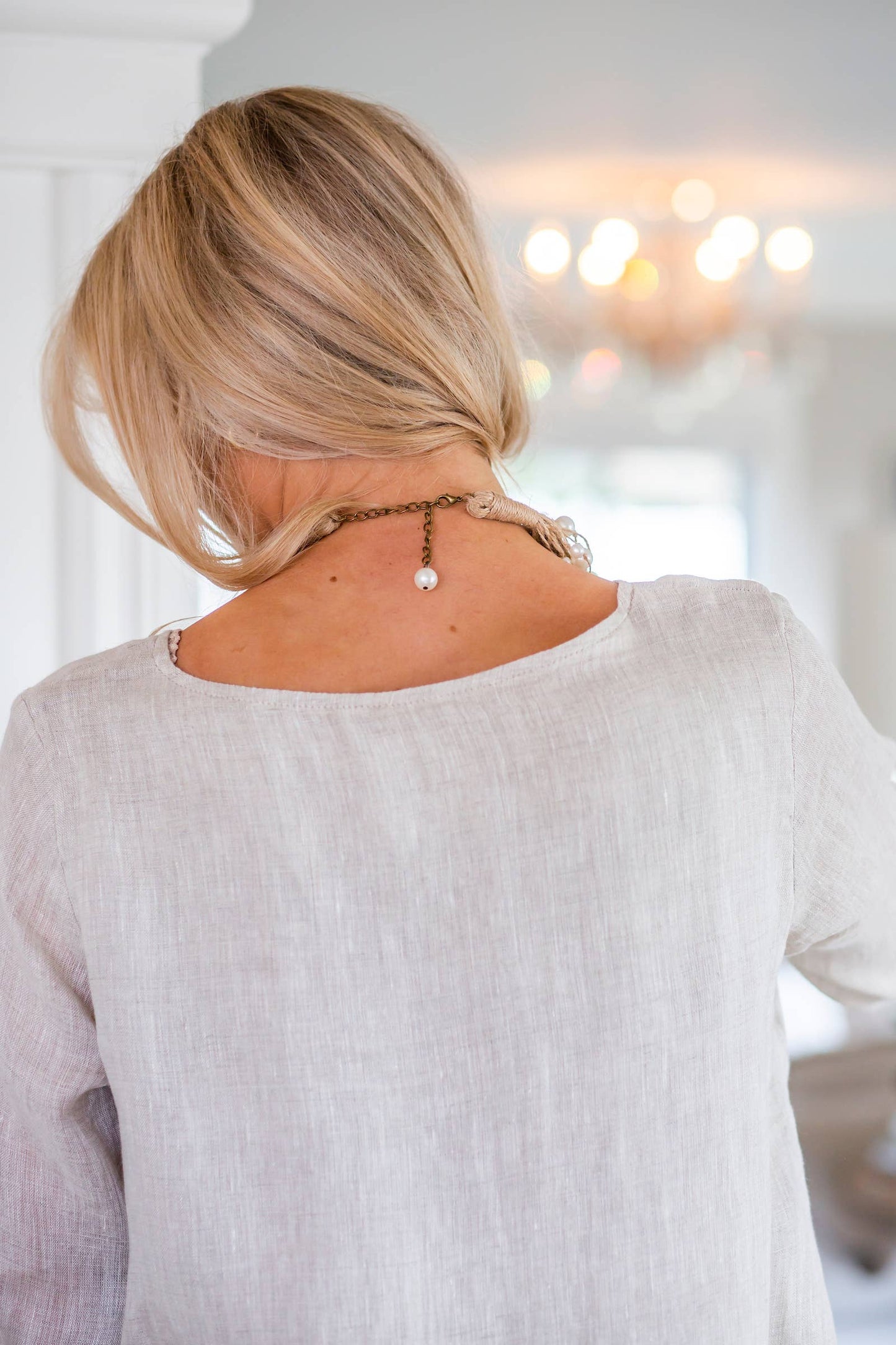 Multi Strand Pearl Necklace