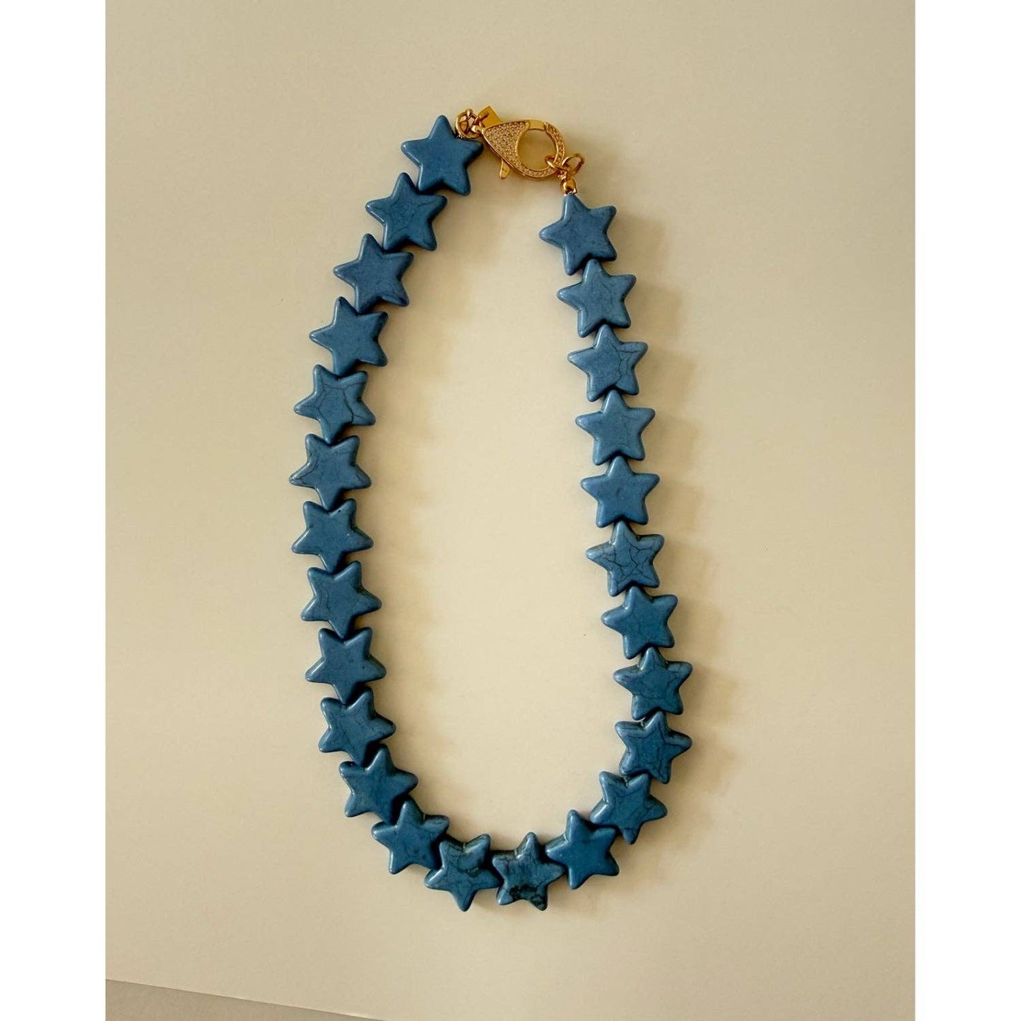 Smith and Co. Design - Star Necklace - Large - Dusty Blue
