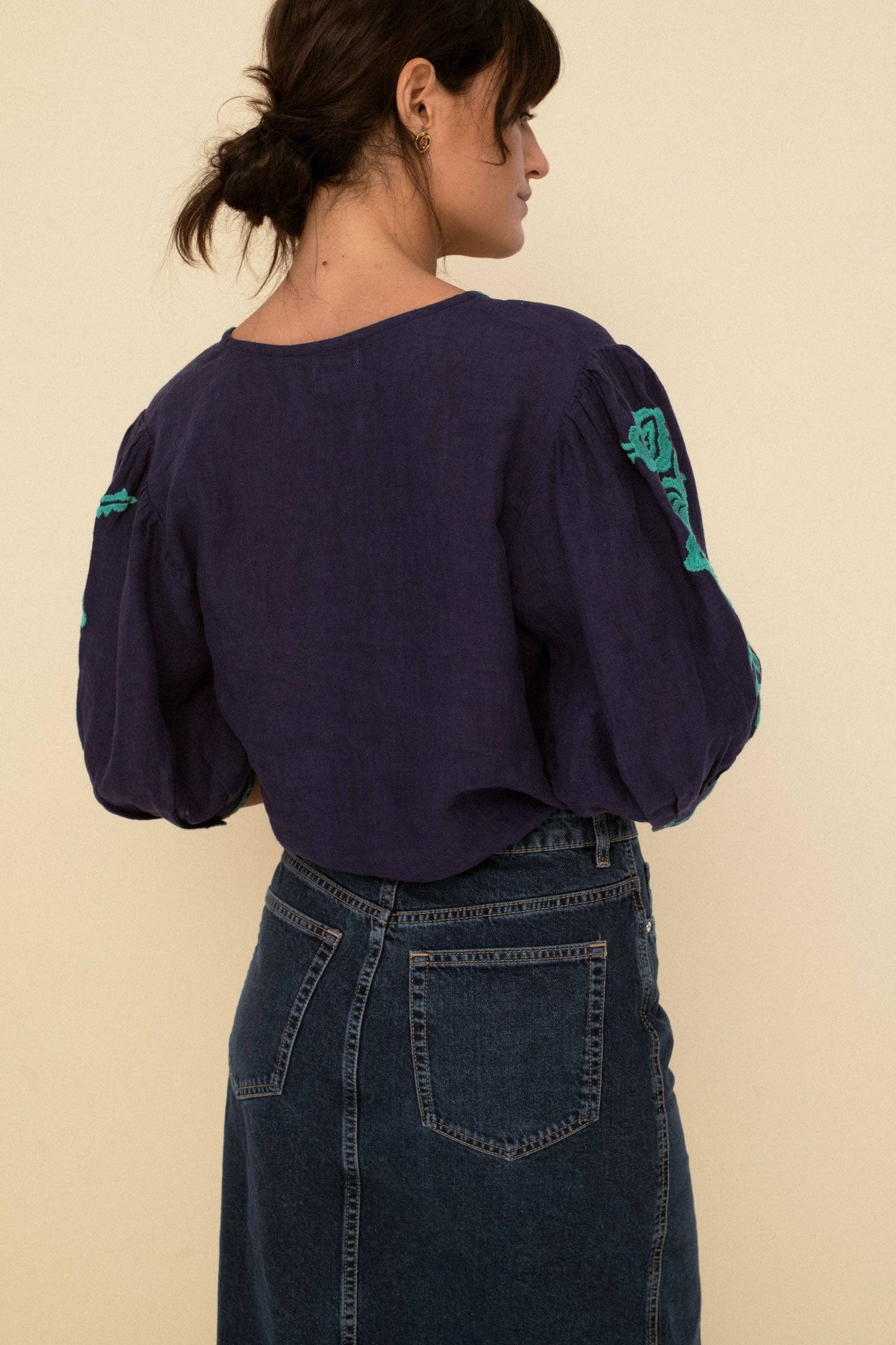 Sonmer Shop USA - Mily Blouse blue