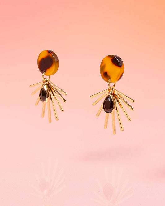 Tribe + Temple - Tortoise Small Dangles