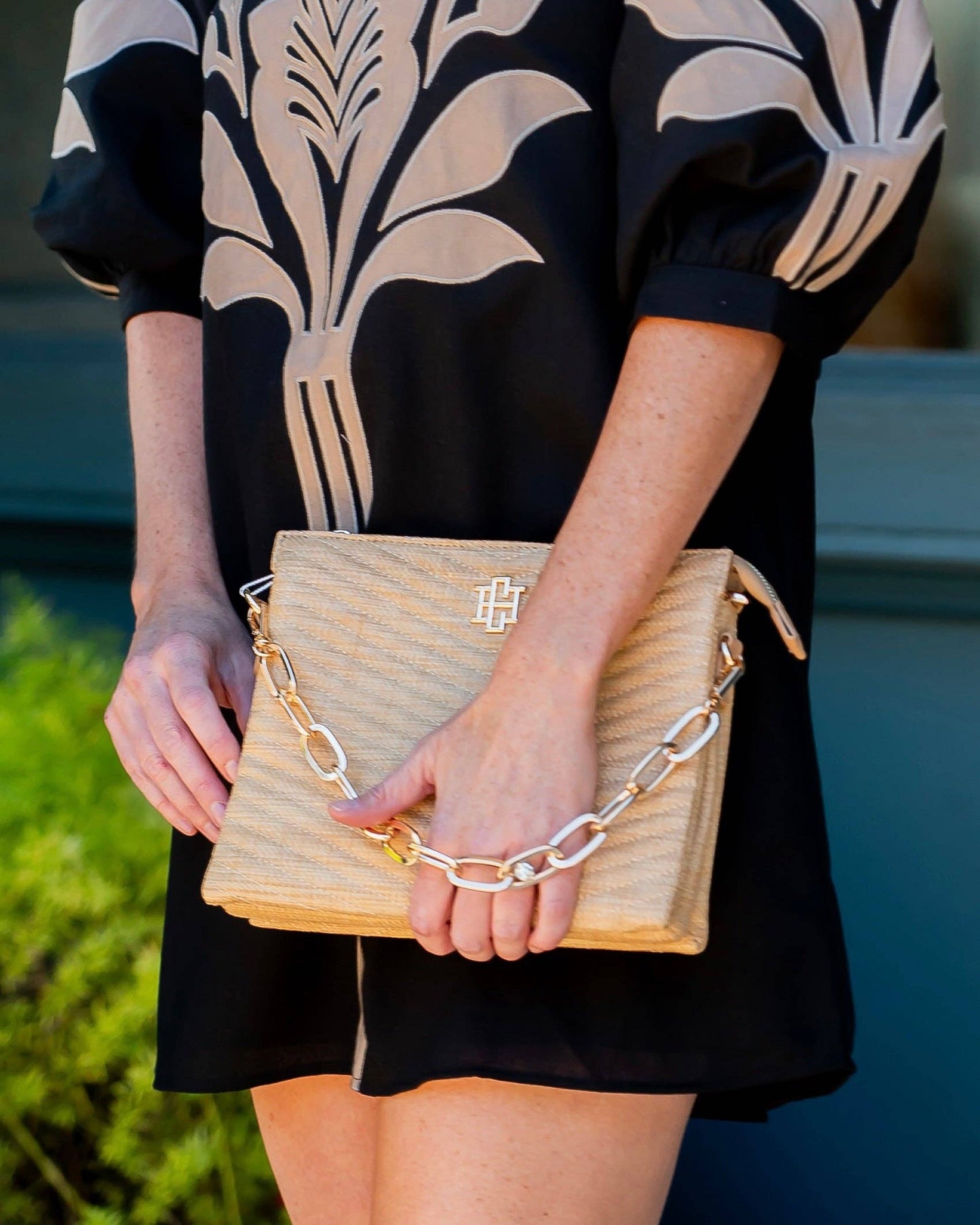 Caroline Hill - Ariana Crossbody Natural VQ