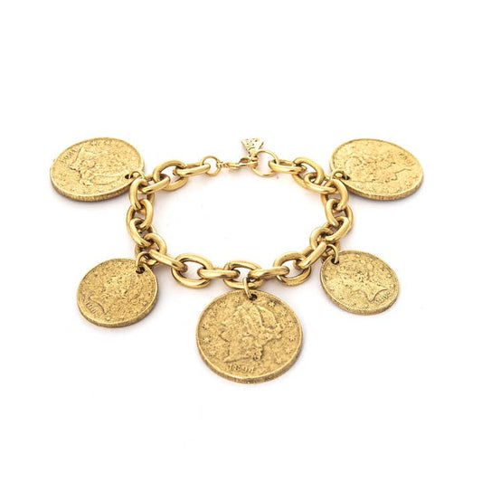Yoshi Piera Coin Bracelet