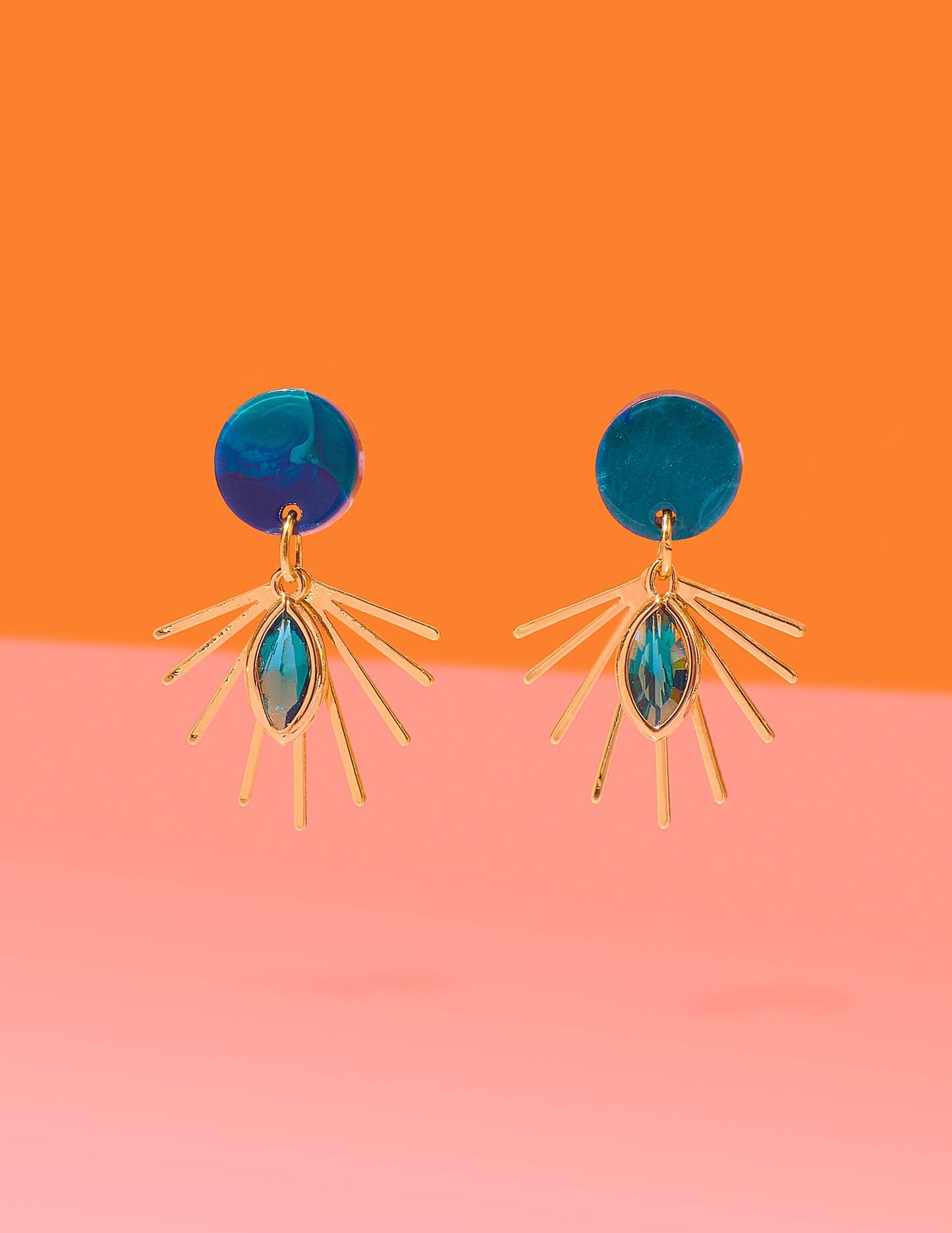 Tribe + Temple - Ocean Oasis Small Dangles
