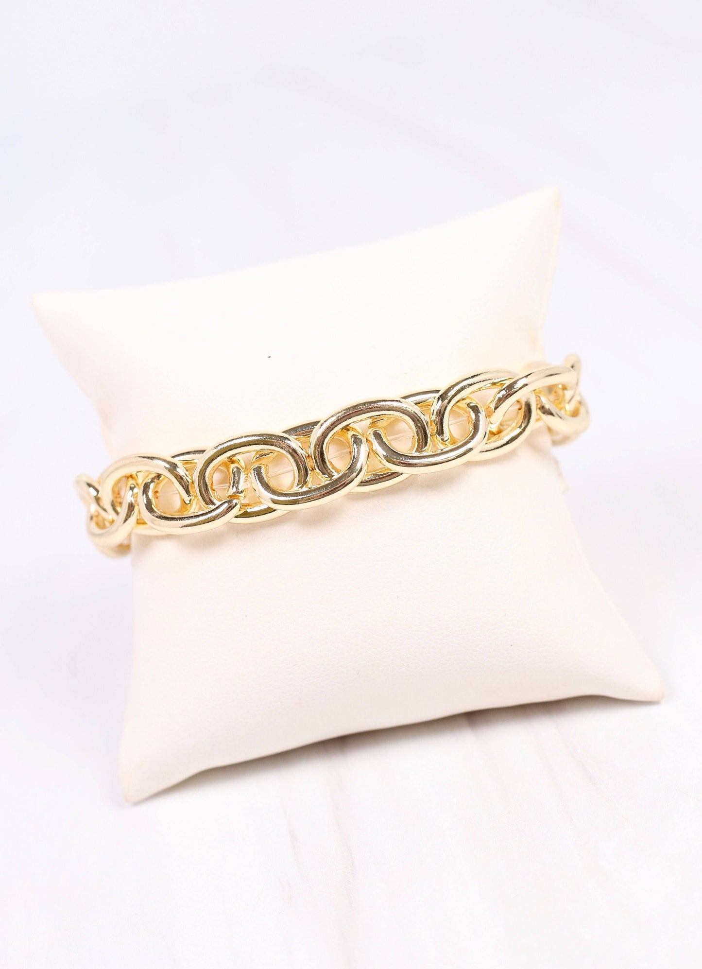 Caroline Hill - Jo Anne Stretch Bracelet GOLD
