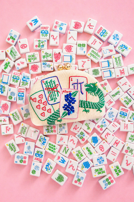 Lisi Lerch - Mahjong Clutch- Embroidered - WS