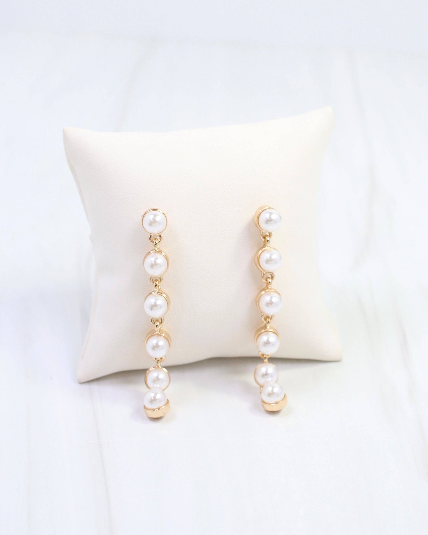Caroline Hill - Julianne Pearl Dangle Earring Gold