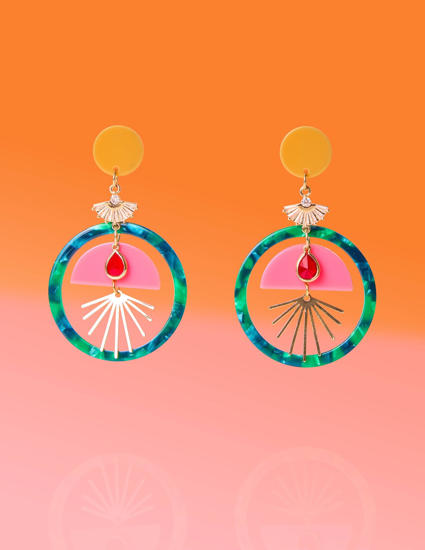 Tribe + Temple - Tropic Glam Hoops