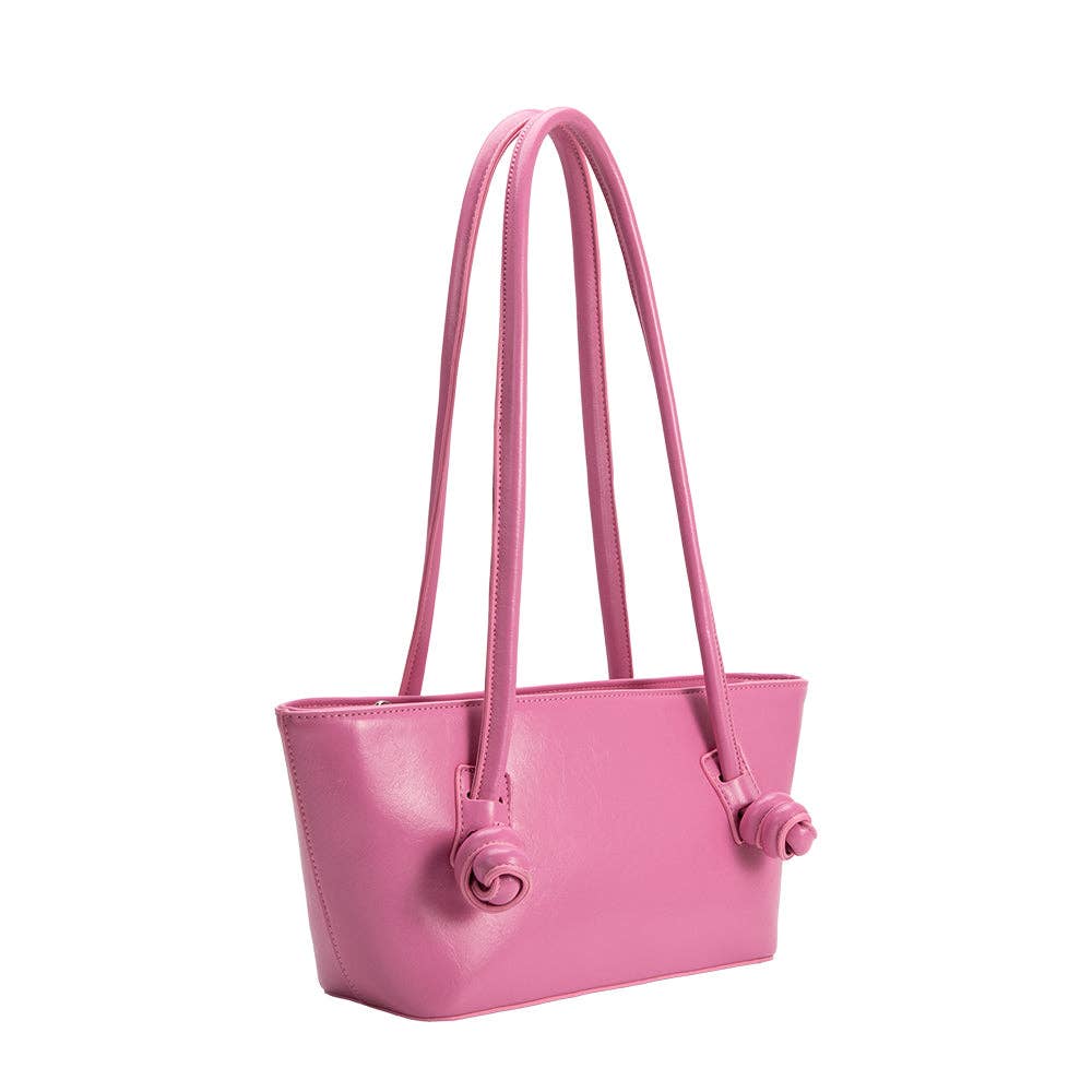 Melie Bianco - Cassidy Orchid Recycled Vegan Leather Shoulder Bag