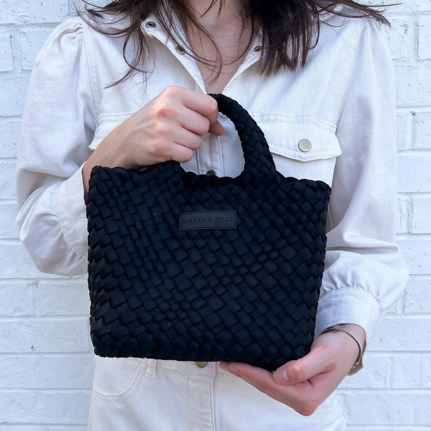 Mini Woven Tote