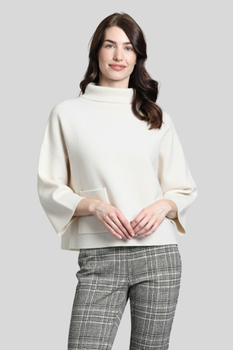 APNY - Effortless Elegance Funnel Neck Sweater