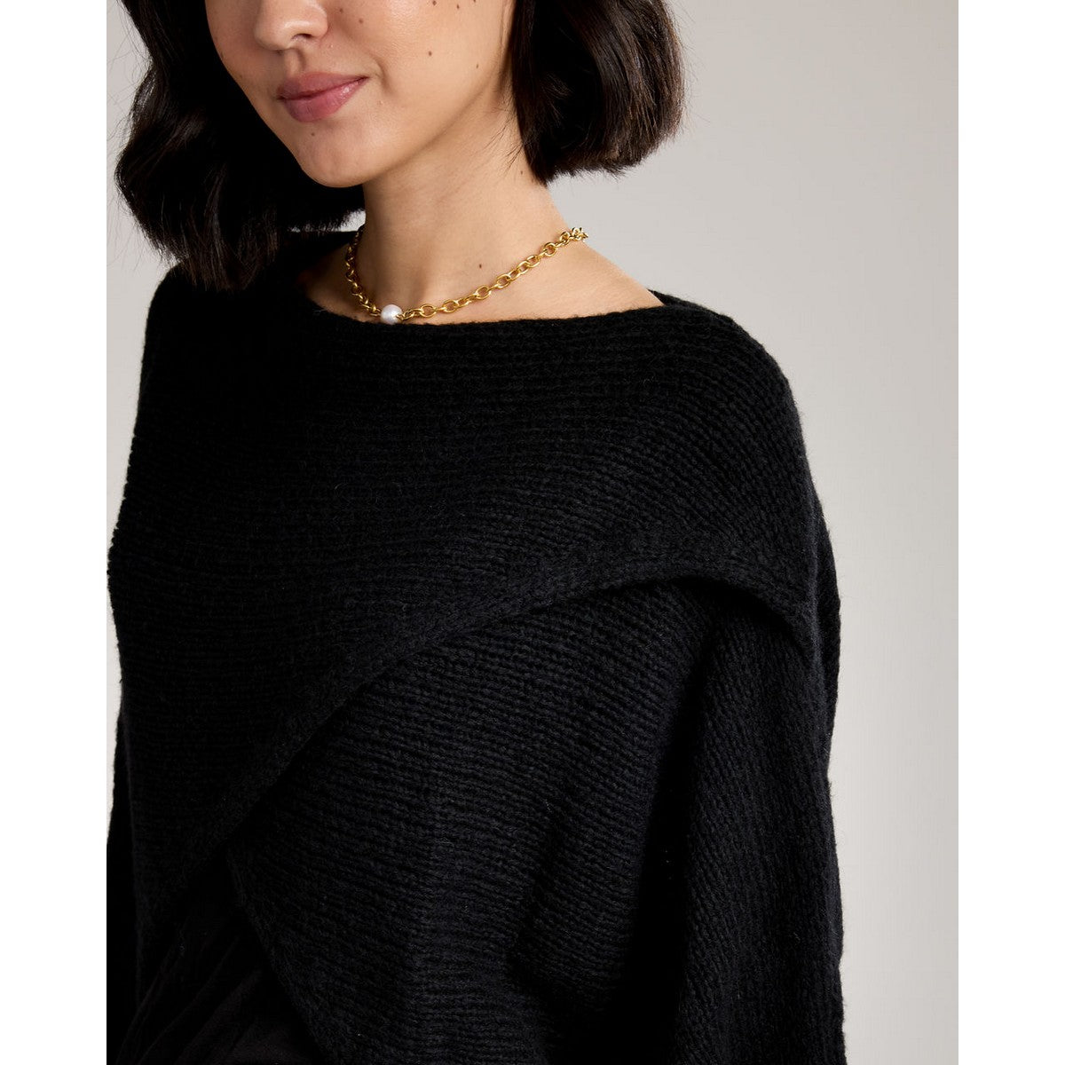 Alessandra Wrap Sweater – Effortlessly Chic