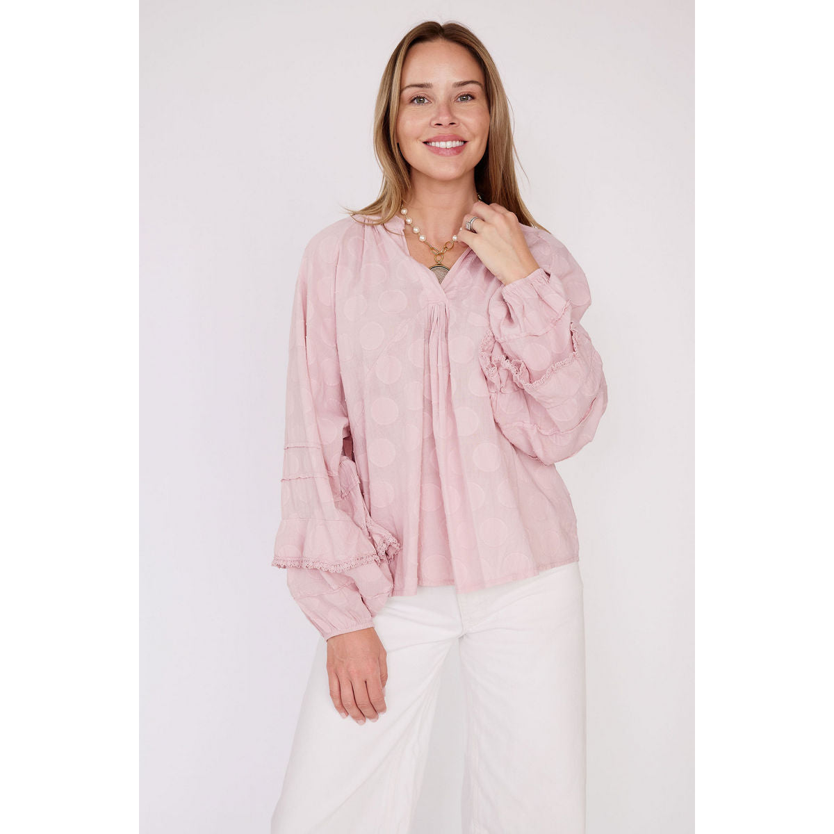 Isabella Cotton Blouse – Effortless Charm