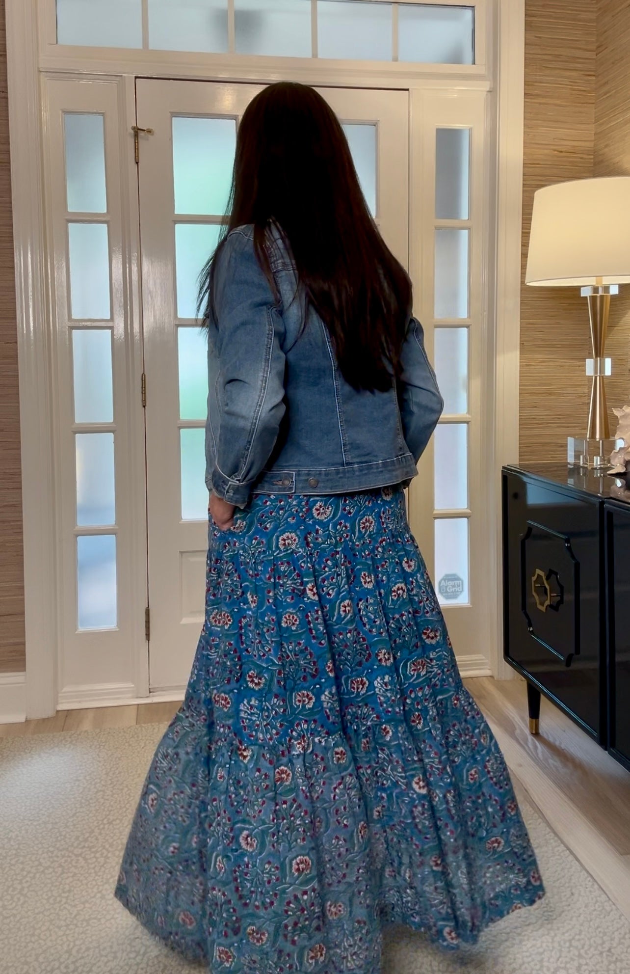 Dolma - Dolma Blue Willow Maxi Skirt