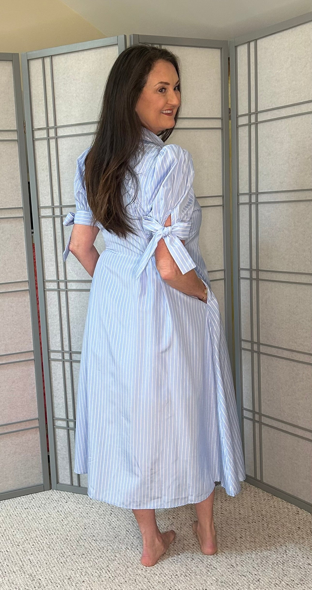 Button Down Design Dress