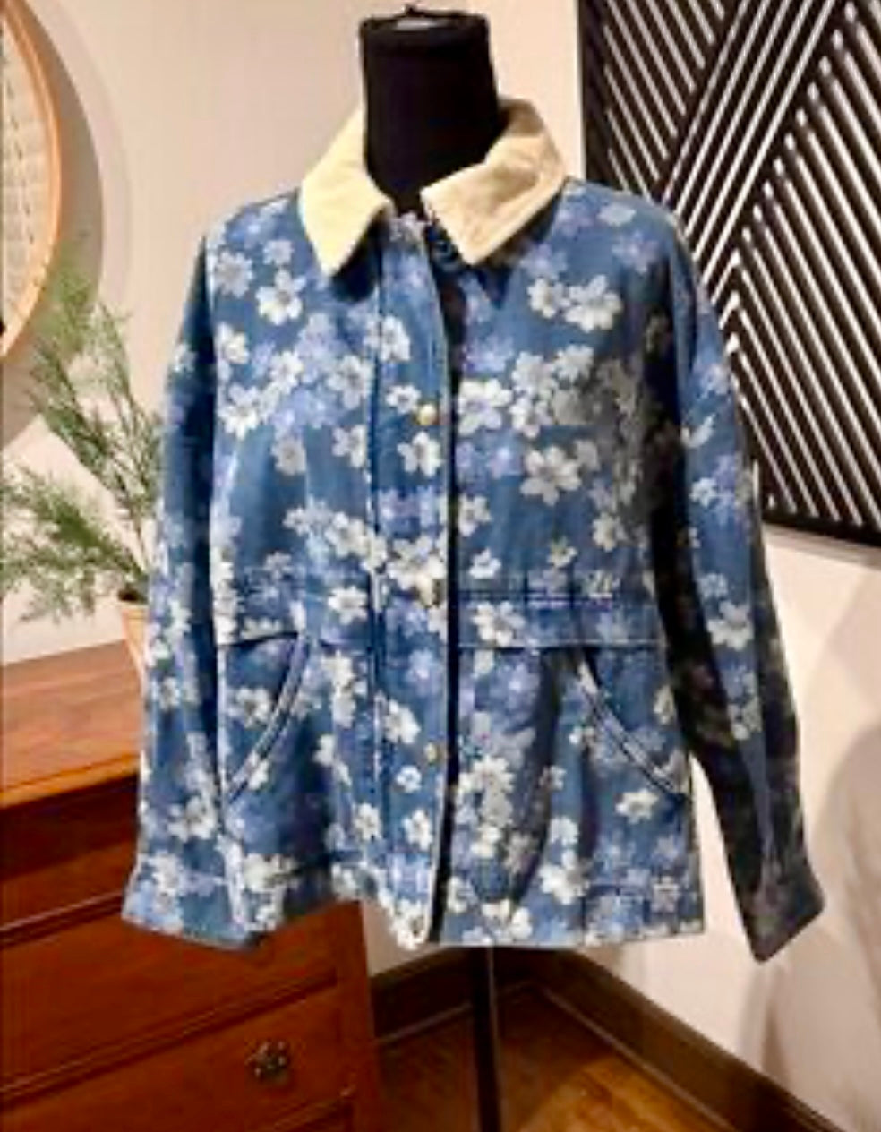 Daylight Floral Denim Jacket