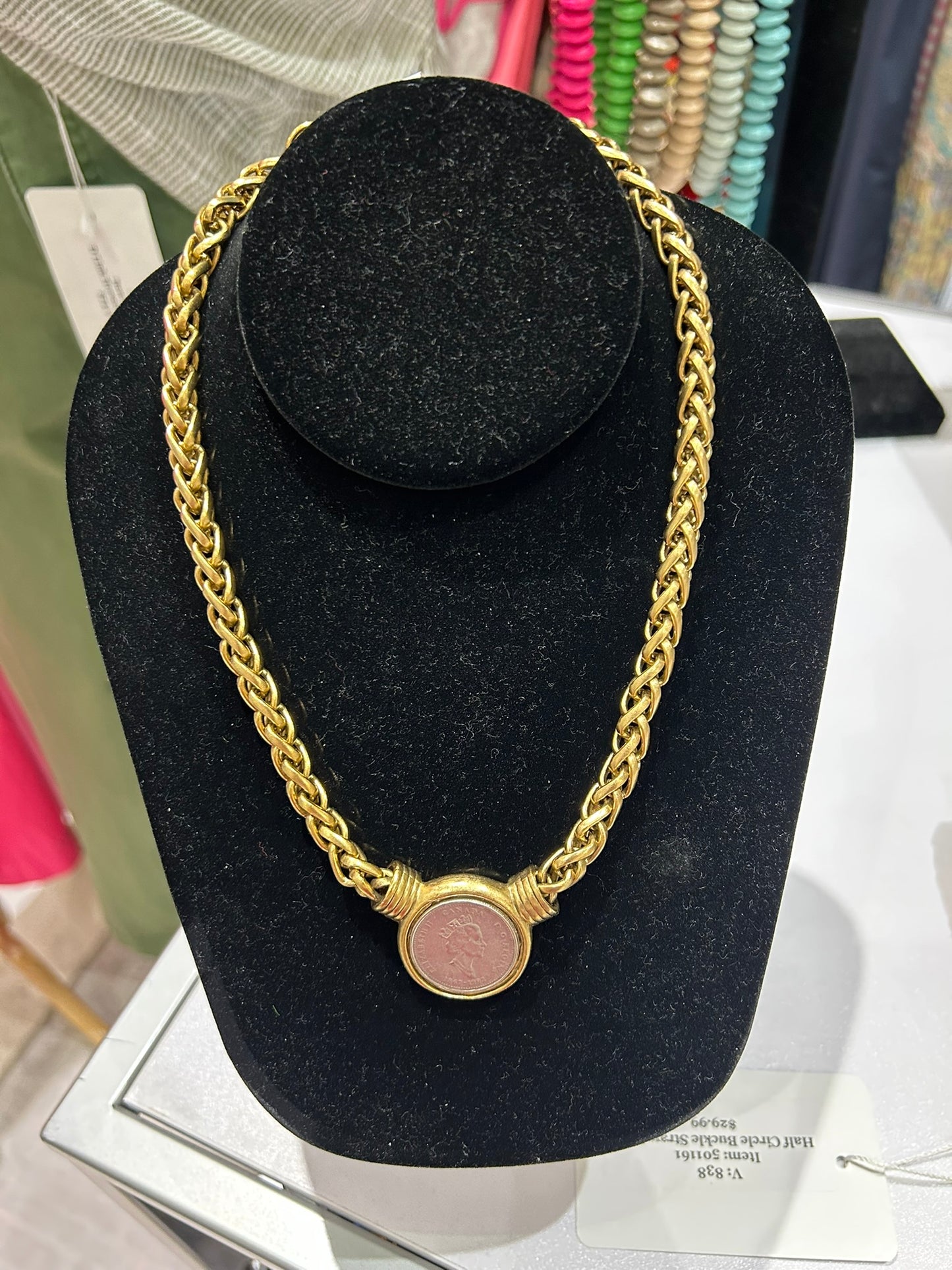 Vida Coin Chain Necklace by Yoshi NY