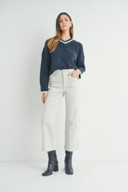 HR Utility Wide Leg Jean