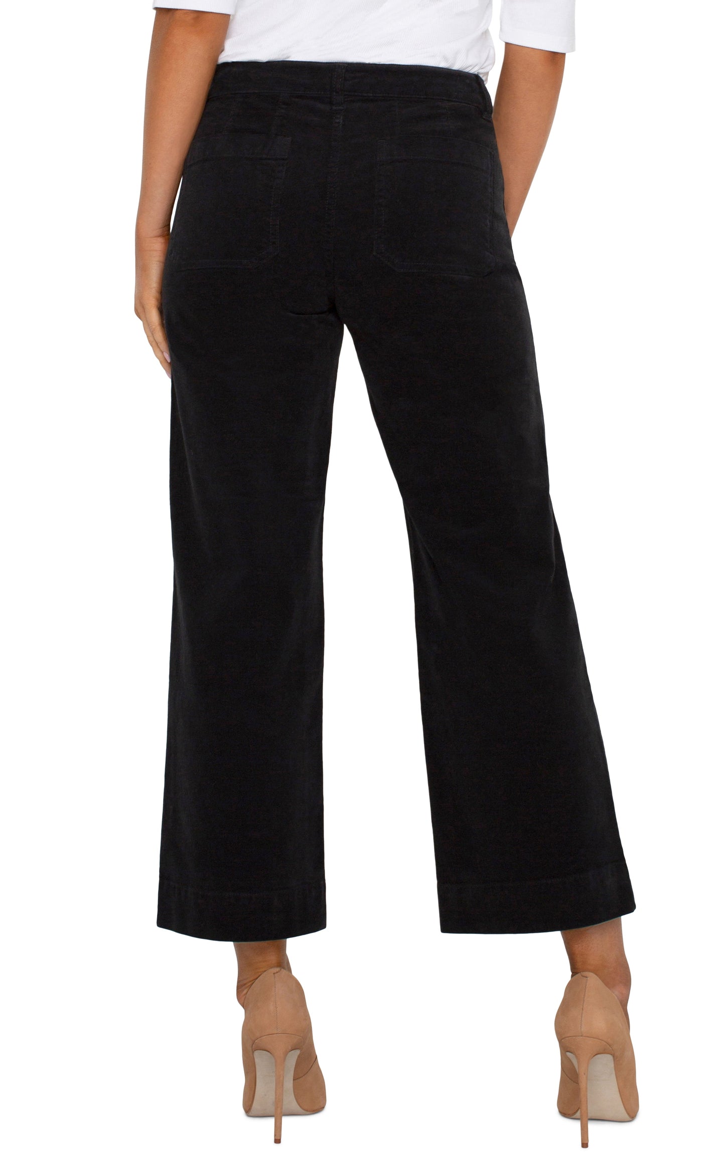Corduroy Crop Wide Leg