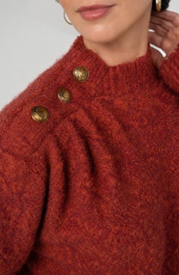 Autumn Luxe Mock Neck Sweater