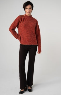 Autumn Luxe Mock Neck Sweater