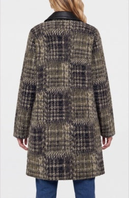 Plaid Perfection Sweater Coat