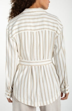 Liverpool Belted Shacket