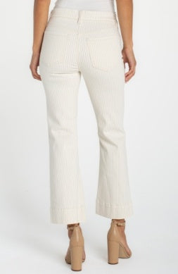 Liverpool Gia Glider Crop Flare Pant