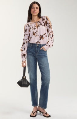 Blushing Blooms Convertible Blouse