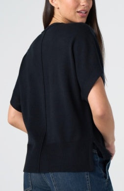 Effortless V-Neck Sweater Tee