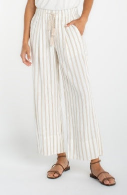 Liverpool Pull-on Wide Leg Crop Trouser