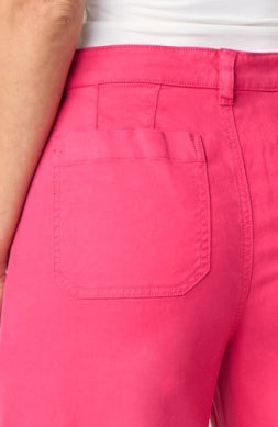 Crop Wide Leg with Patch Pockets
