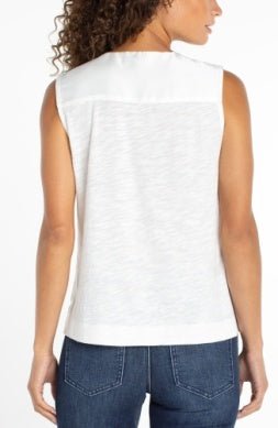 Sleeveless V-Neck Top