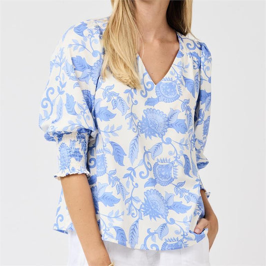 Mary Square Ashlyn Porcelain Vines Top