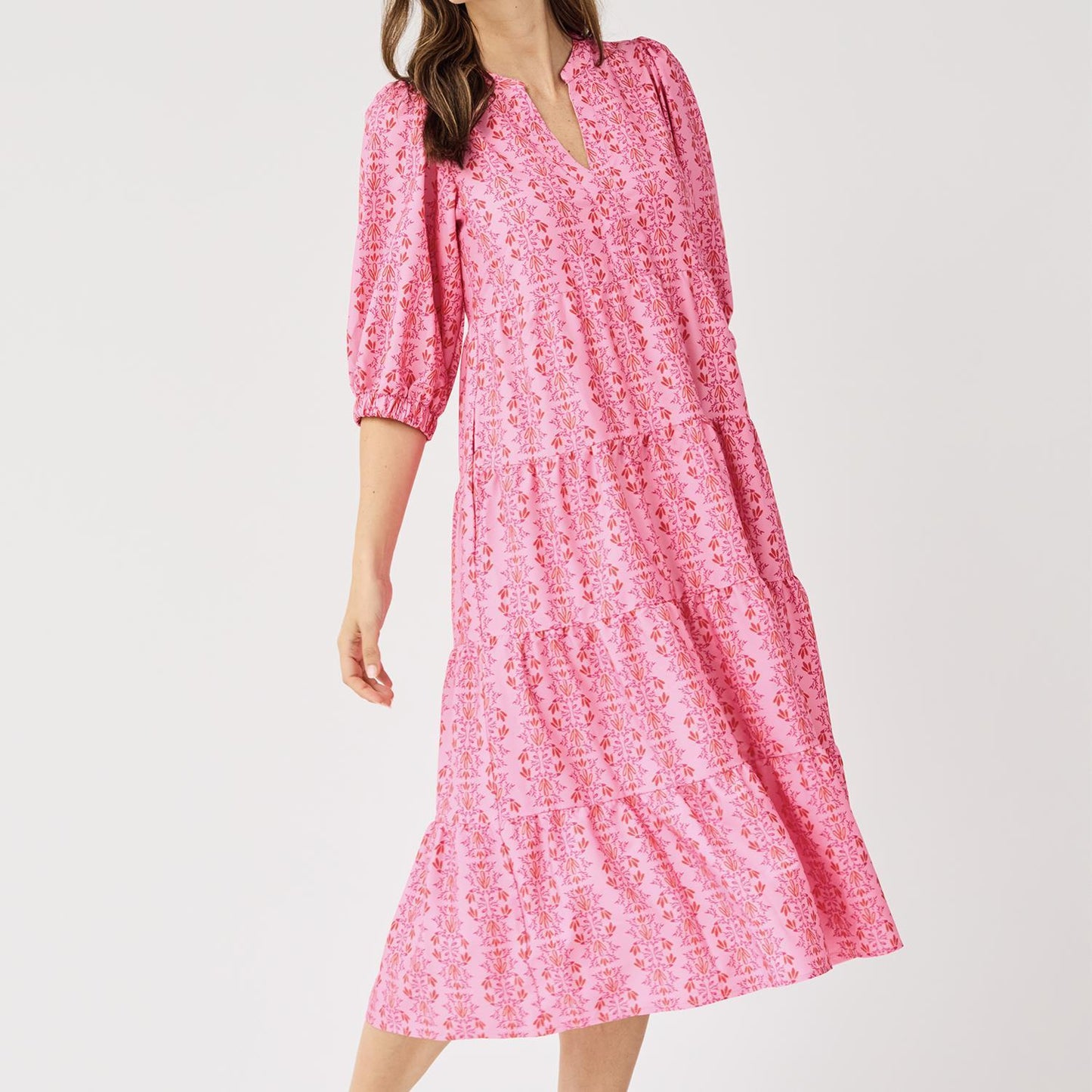 Mary Square Cameron Heirloom Vine Dress